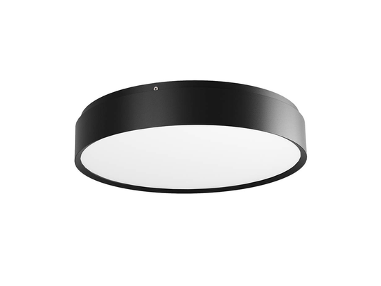 Stropné LED svietidlo stmievateľné Yomo pieskovo čierne, 43,6W, 3000K, ø37cm