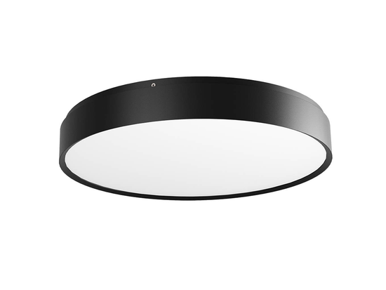 Stropné LED svietidlo stmievateľné Yomo pieskovo čierne, 53,6W, 3000K, ø47cm