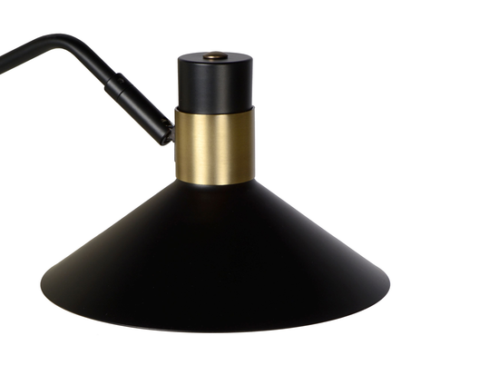 Nástenná lampa Pepijn, čierna, E14, 47cm