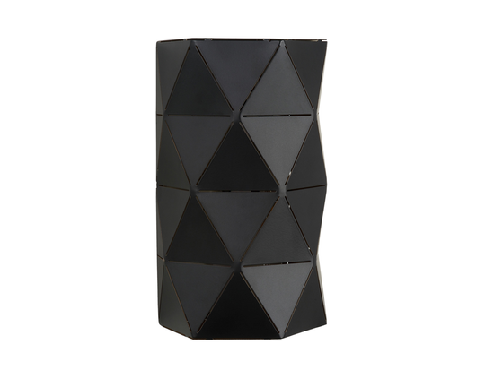 Nástenná lampa Otona čierna, 2xE14, 20cm