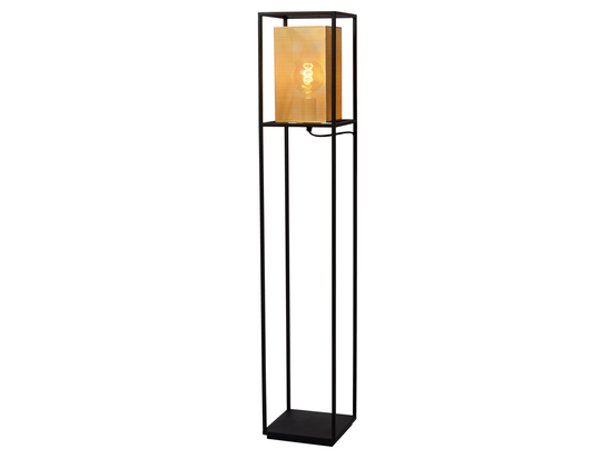 Stojacia lampa Sansa matne zlatá/čierna, E27, 122cm