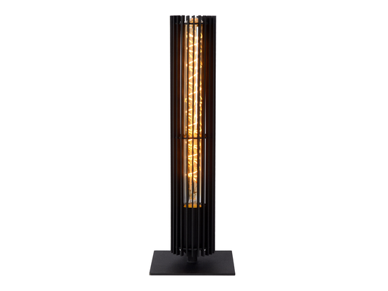 Stolná lampa Lionel čierna, E27, 37cm