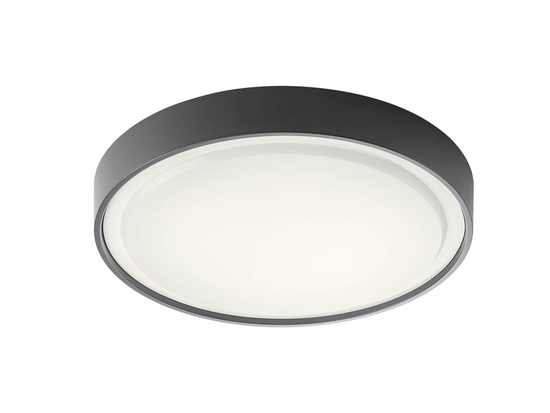 Stropné LED svietidlo Ponza tmavo šedé, 17,5W, 3000K, ø30cm