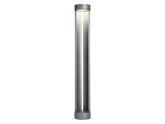 Stojacia LED lampa Zeus tmavo šedá, 11,5 W, 3000K, 75cm
