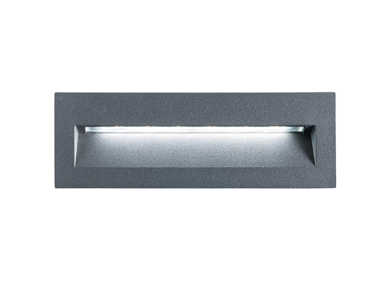 Nástenné LED svietidlo Igor tmavo šedé, 6W, 3000K, 22,6cm
