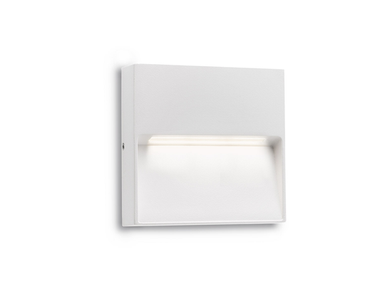 Nástenné LED svietidlo Even matne biele, 3W, 3000K, 10cm