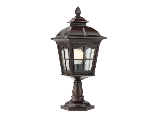 Stojacia lampa York čierno hnedá, E27, 55,9 cm