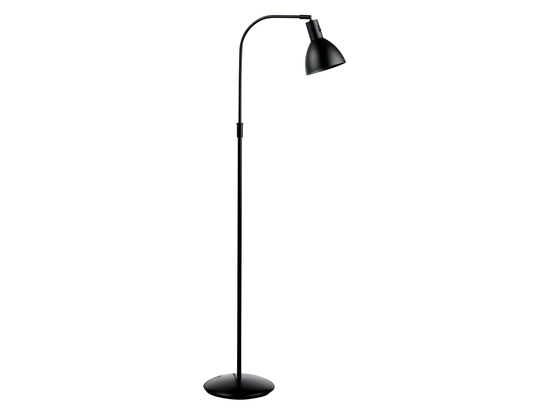 Stojacia lampa Angora čierna, 110-150cm