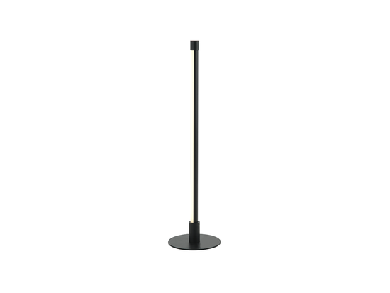 Stolná LED lampa čierna, 8W, 3000K, 46cm