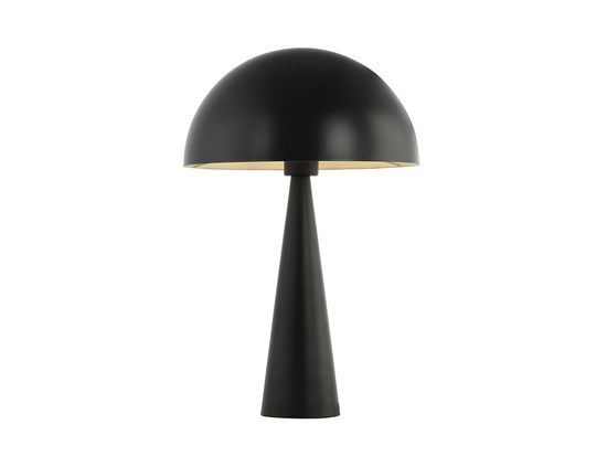 Stolná lampa matne čierna, 1xE27, 47cm