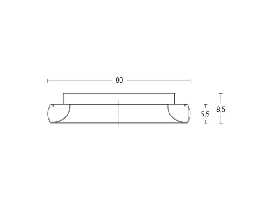 Stropné stmievateľné LED svietidlo hnedé, 60W, 3000K, 80cm