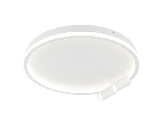 Stropné stmievateľné LED svietidlo biele, 61W, 2x5W, 3000K, 50cm