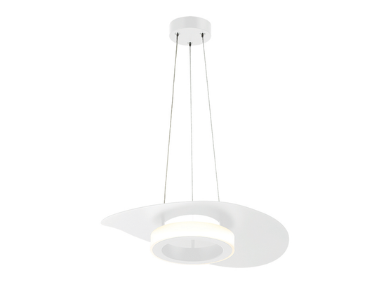 Závesné LED svietidlo biele, 20W, 3000K, 52cm