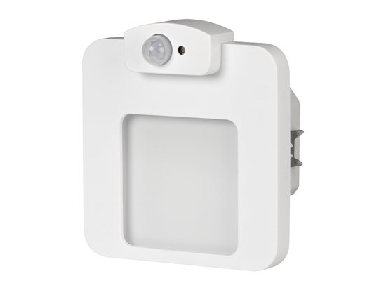 Svietidlo LED so snímačom do krabice LEDIX MOZA 230 V AC, biele, teplá biela, IP20
