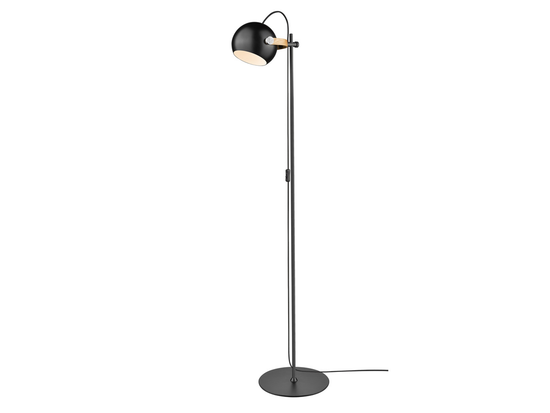 Stojacia lampa DC čierna 1L, 150cm