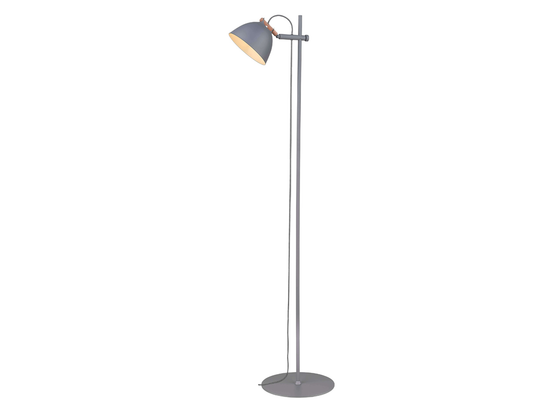 Stojacia lampa Århus sivá, 132cm