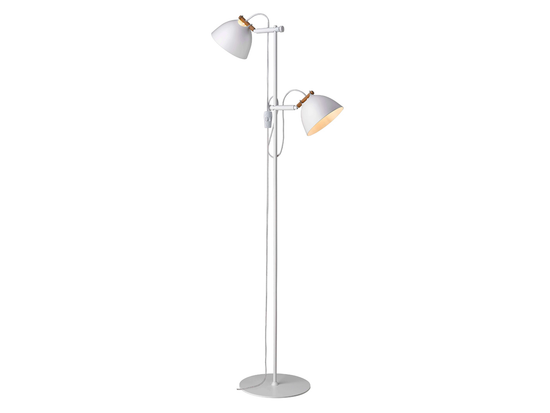 Stojacia lampa Århus biela 2L, 150cm