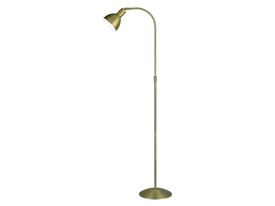 Stojacia lampa Angora mosadz, 110-150cm