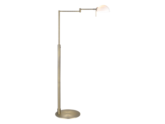 Stojacia lampa Kjøbenhavn mosadz 123cm