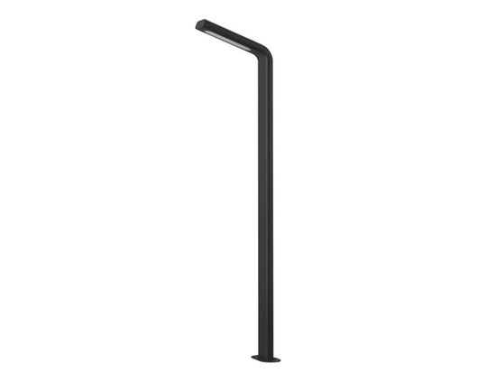 Stojace LED svietidlo grafit, 10W, 3000K, 78cm