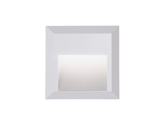 Nástenné LED svietidlo biele, 2W, 3000K, 12,5cm