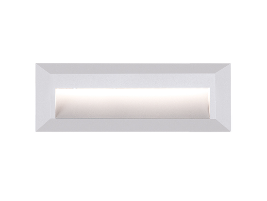 Nástenné LED svietidlo biele, 2W, 3000K, 23cm